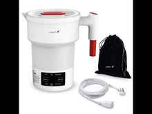 Load and play video in Gallery viewer, Liberty Silicone Electric Foldable Kettle with Bottle Warmer