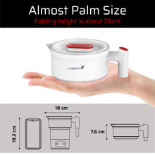 Load image into Gallery viewer, Liberty Silicone Electric Foldable Kettle with Bottle Warmer
